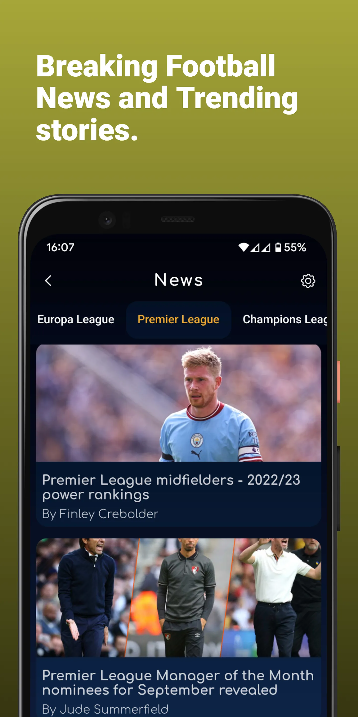 Live Football TV - ScoreStack | Indus Appstore | Screenshot