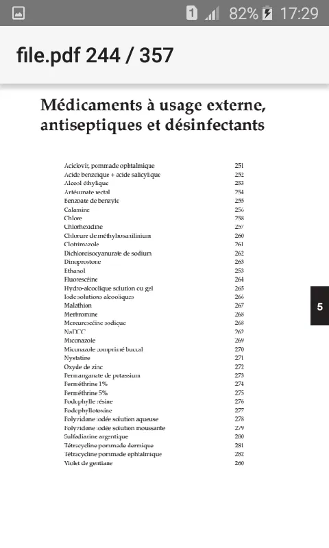 Livre Guide des Médicaments | Indus Appstore | Screenshot