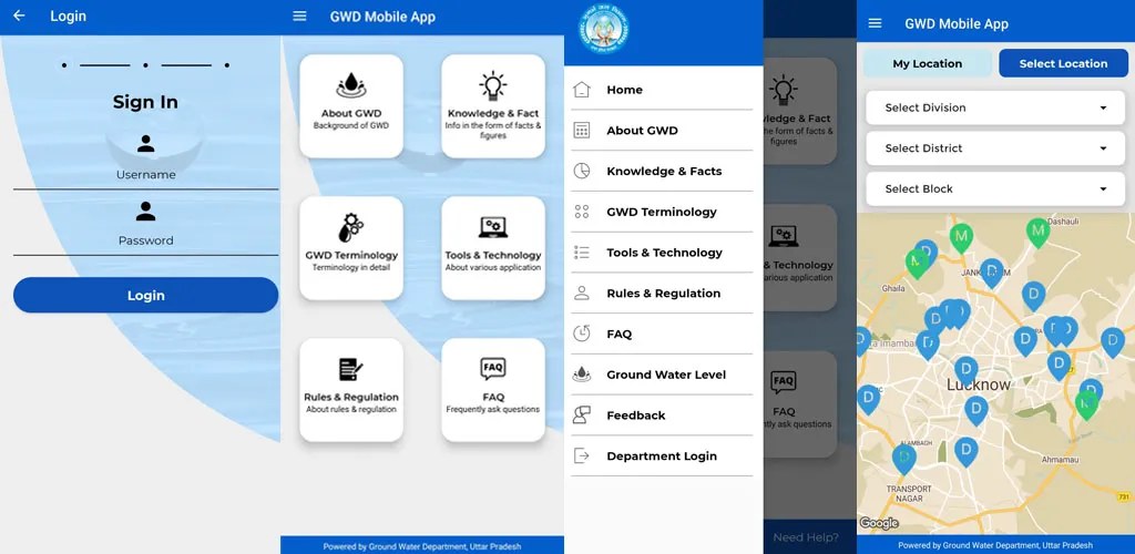Ground Water Information, U.P | Indus Appstore | Screenshot