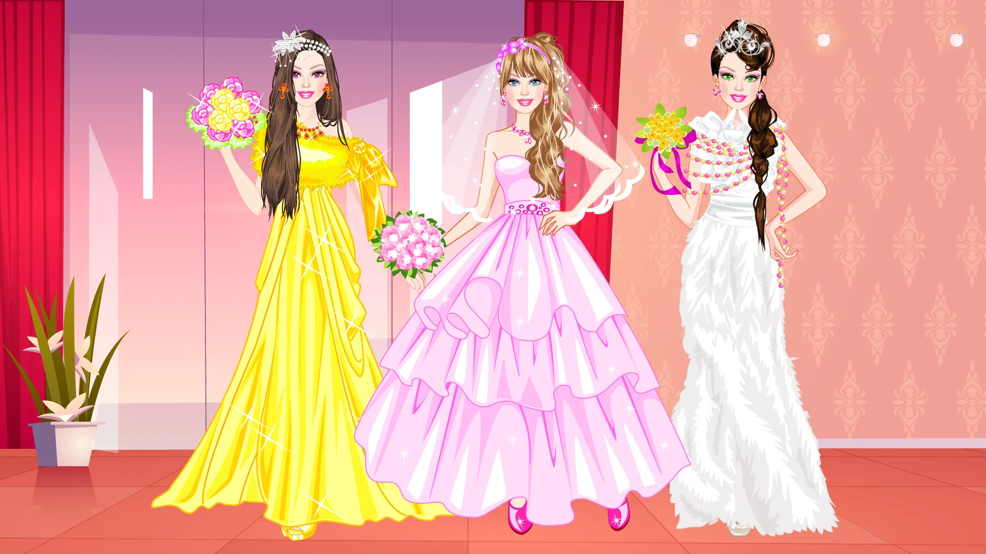 Wedding Dress Up Girls Game | Indus Appstore | Screenshot