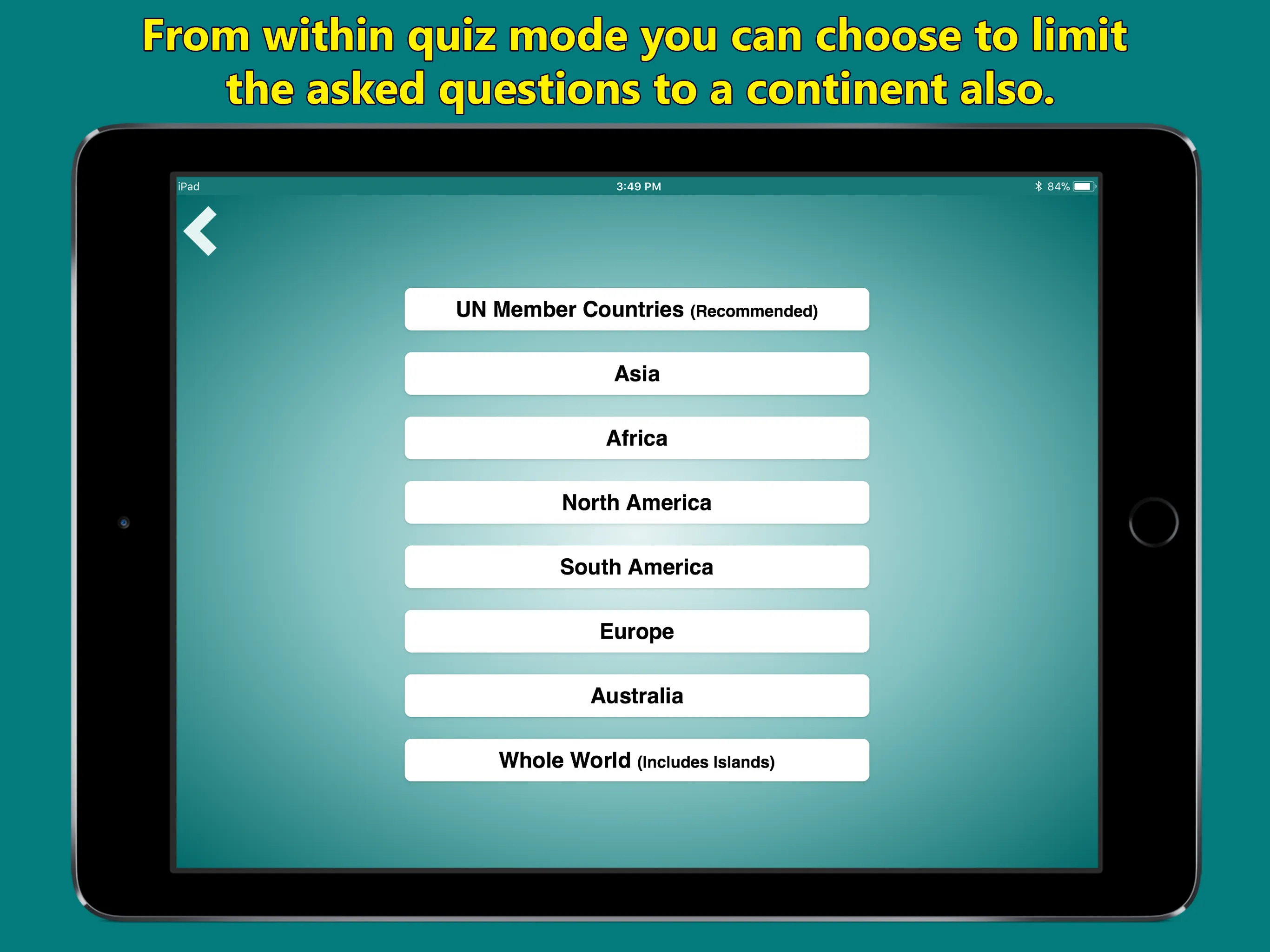 World Map & Geography Quiz | Indus Appstore | Screenshot