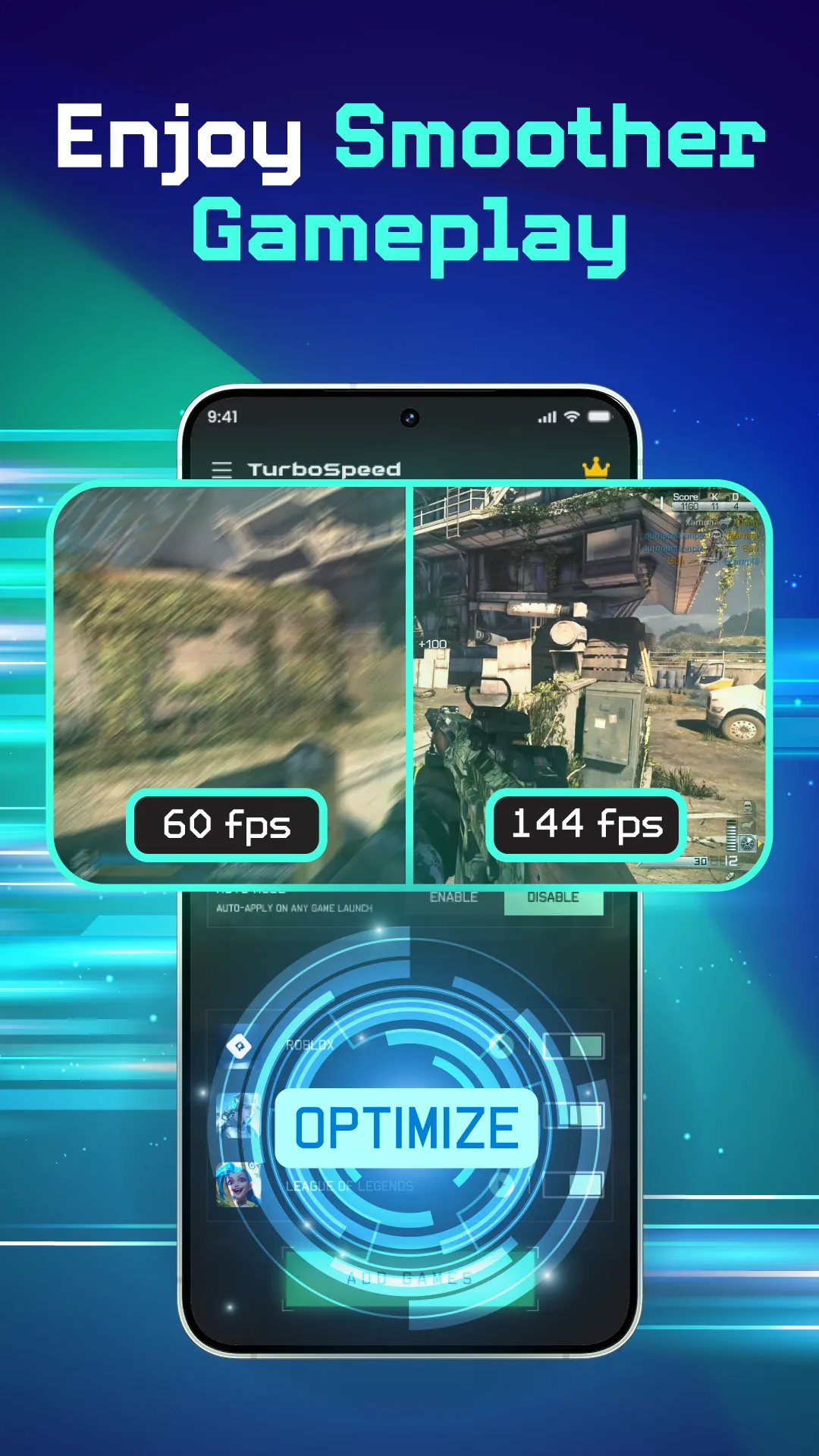 TurboSpeed: Game Mode FPS | Indus Appstore | Screenshot