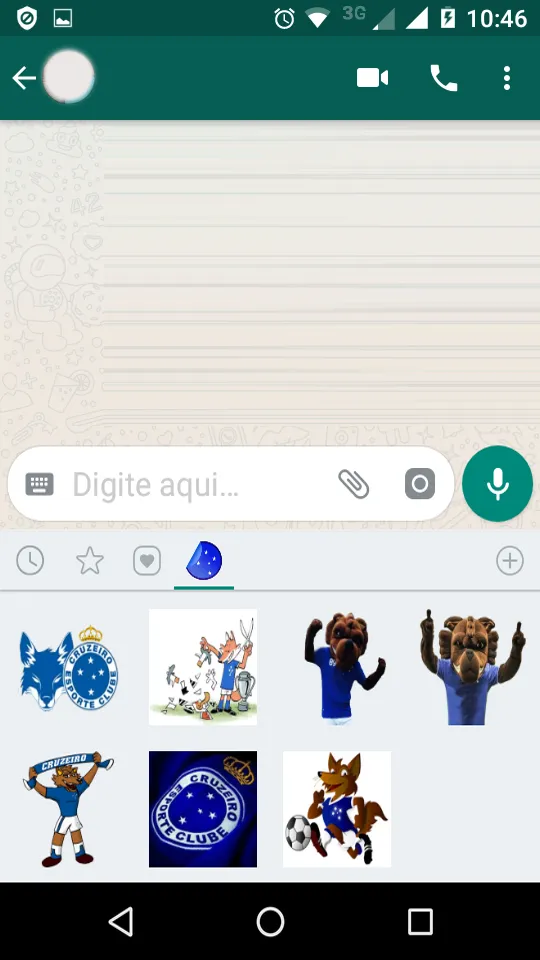 Stickers do Cruzeiro | Indus Appstore | Screenshot