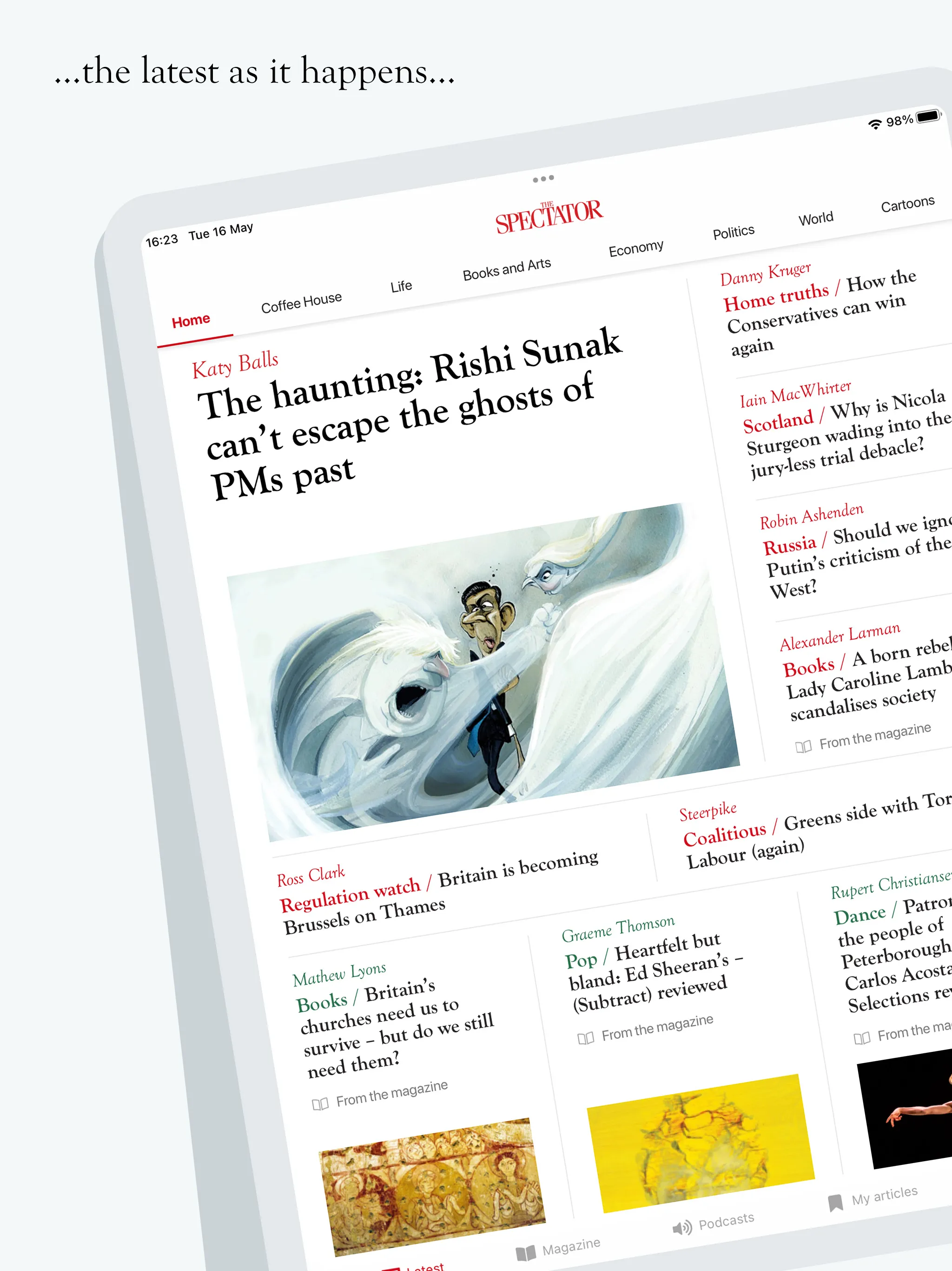 The Spectator Magazine | Indus Appstore | Screenshot