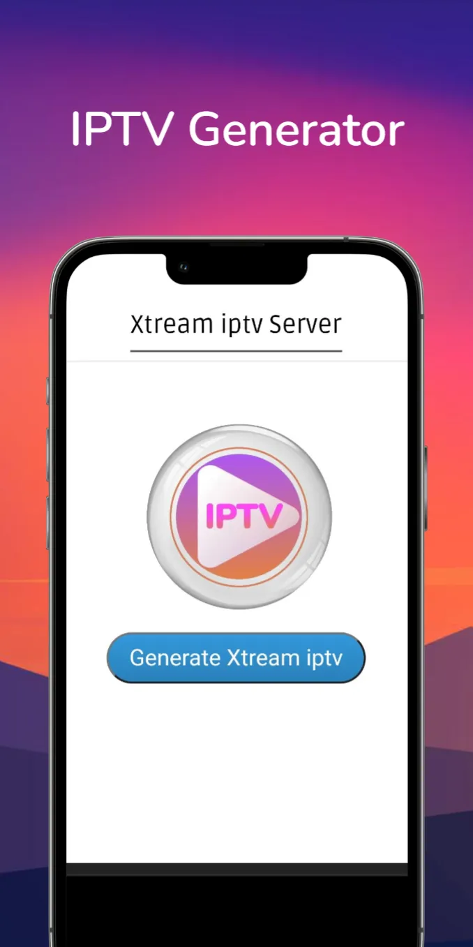 Xtream Generator IPTV Ikra | Indus Appstore | Screenshot