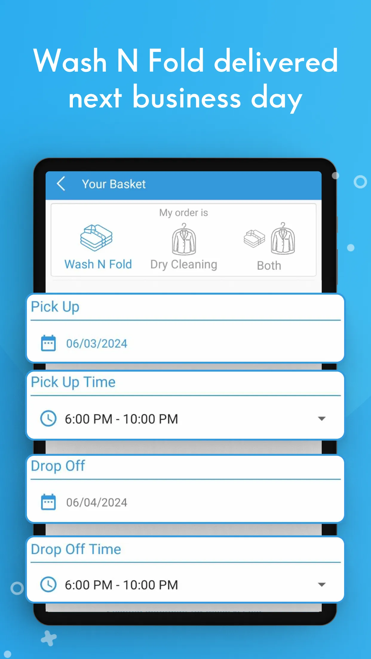 DropMint | Laundry & Dry Clean | Indus Appstore | Screenshot