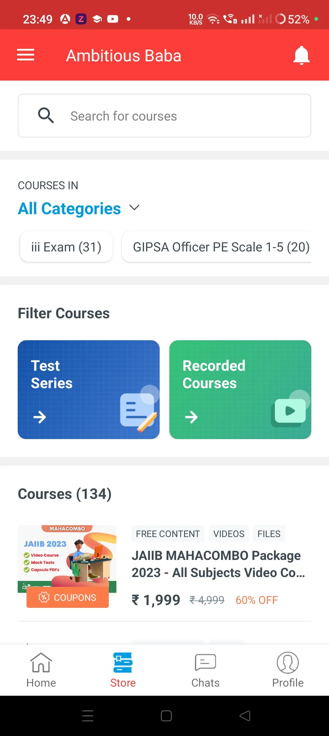 Ambitious Baba : Exam Prep APP | Indus Appstore | Screenshot