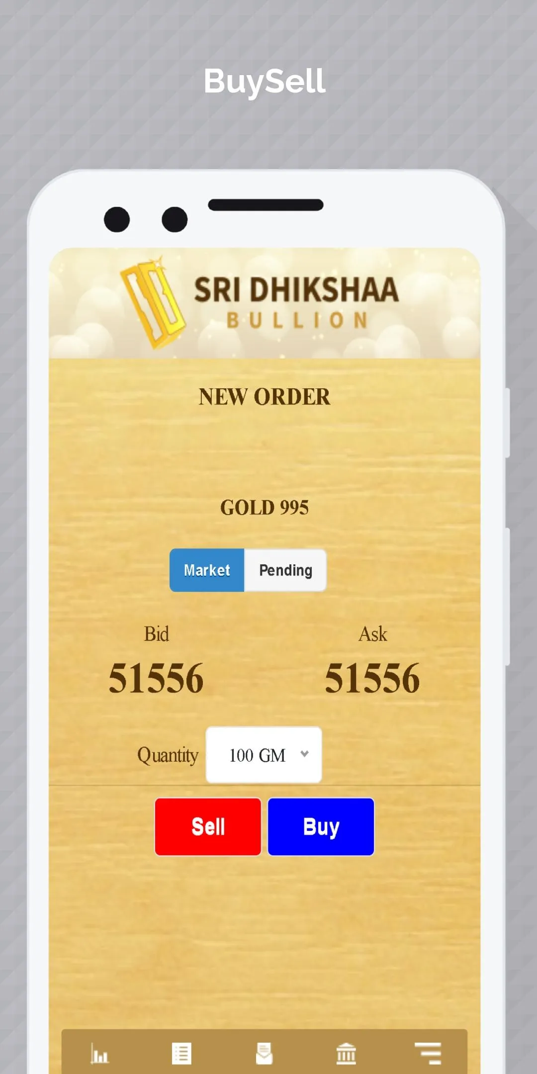 Sri Dhikshaa Bullion | Indus Appstore | Screenshot