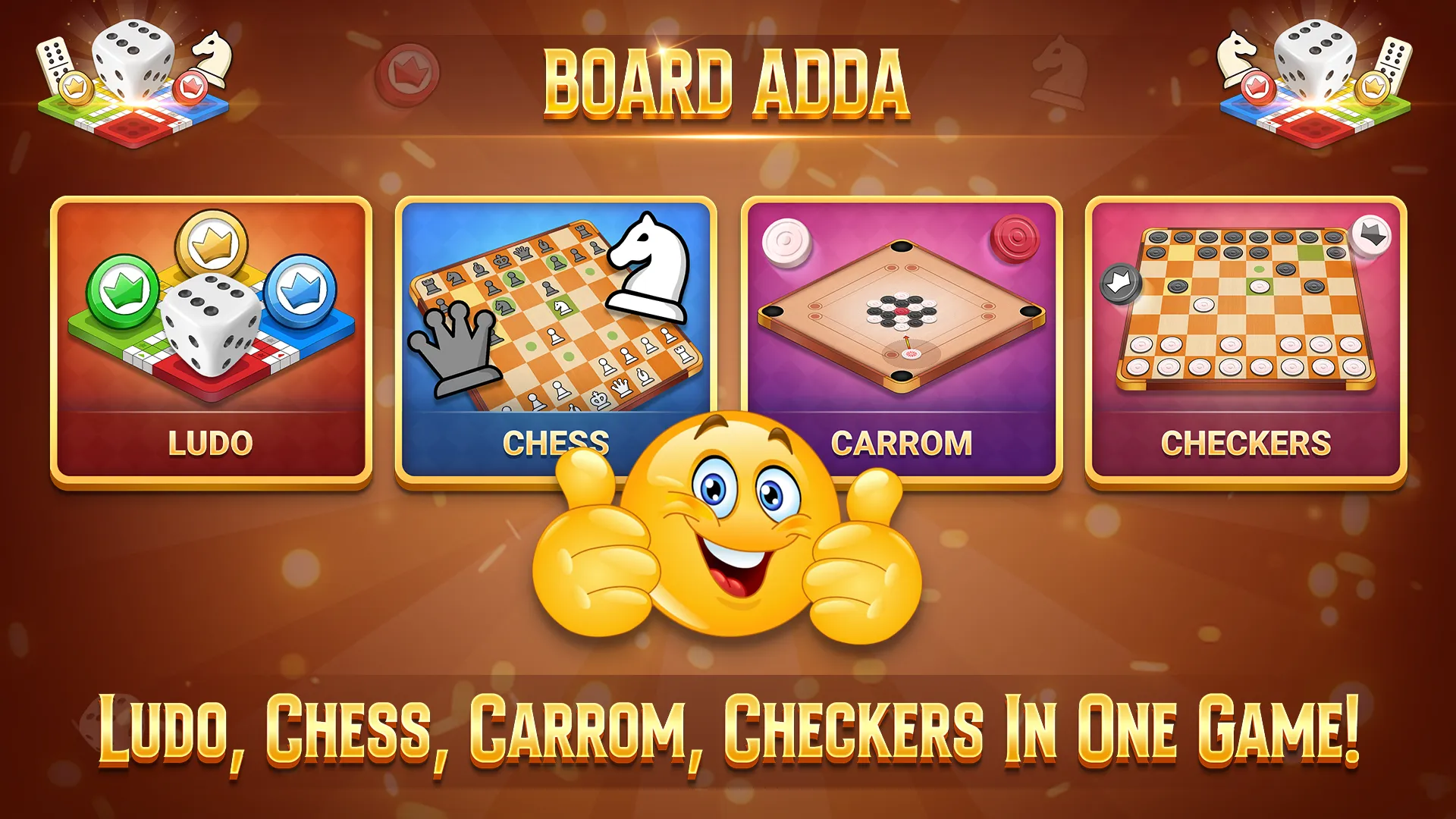 Board Adda: Ludo Carrom Chess | Indus Appstore | Screenshot