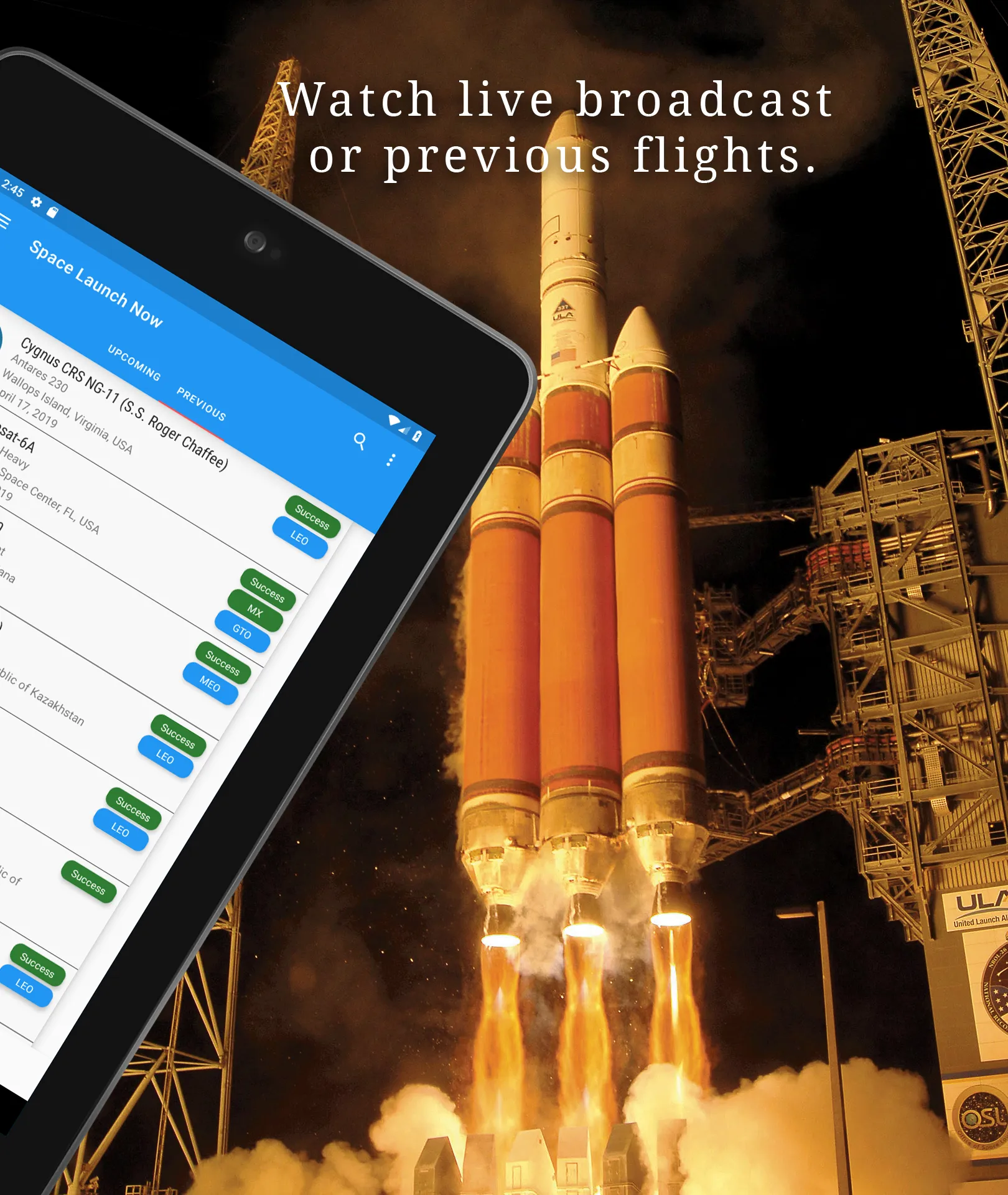 Space Launch Now | Indus Appstore | Screenshot