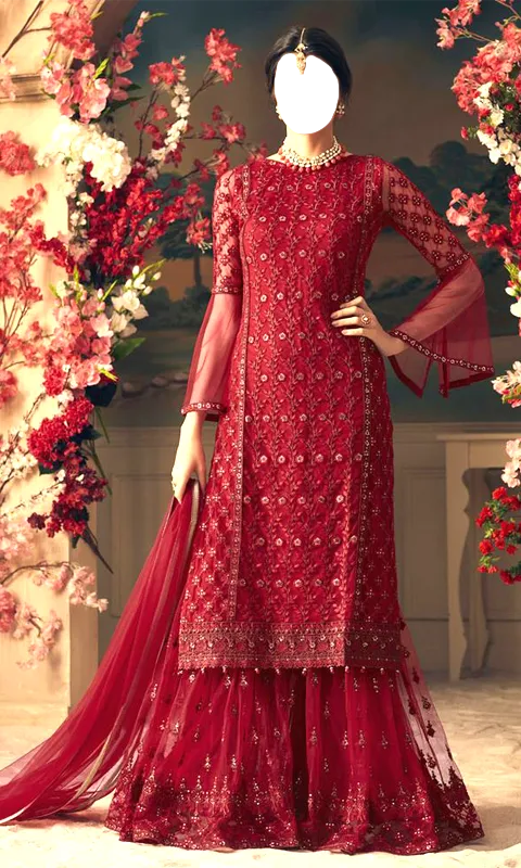 Women Sharara Photo Suits | Indus Appstore | Screenshot