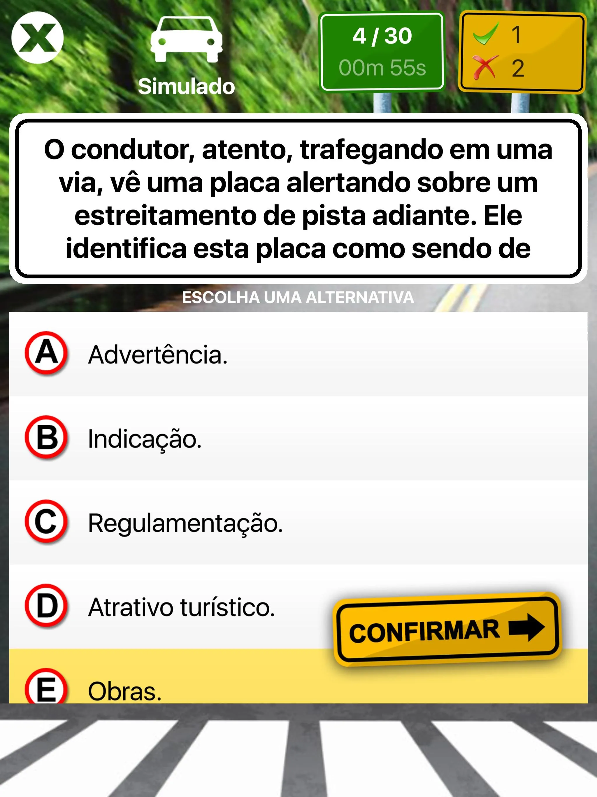 Simulado CNH | Indus Appstore | Screenshot