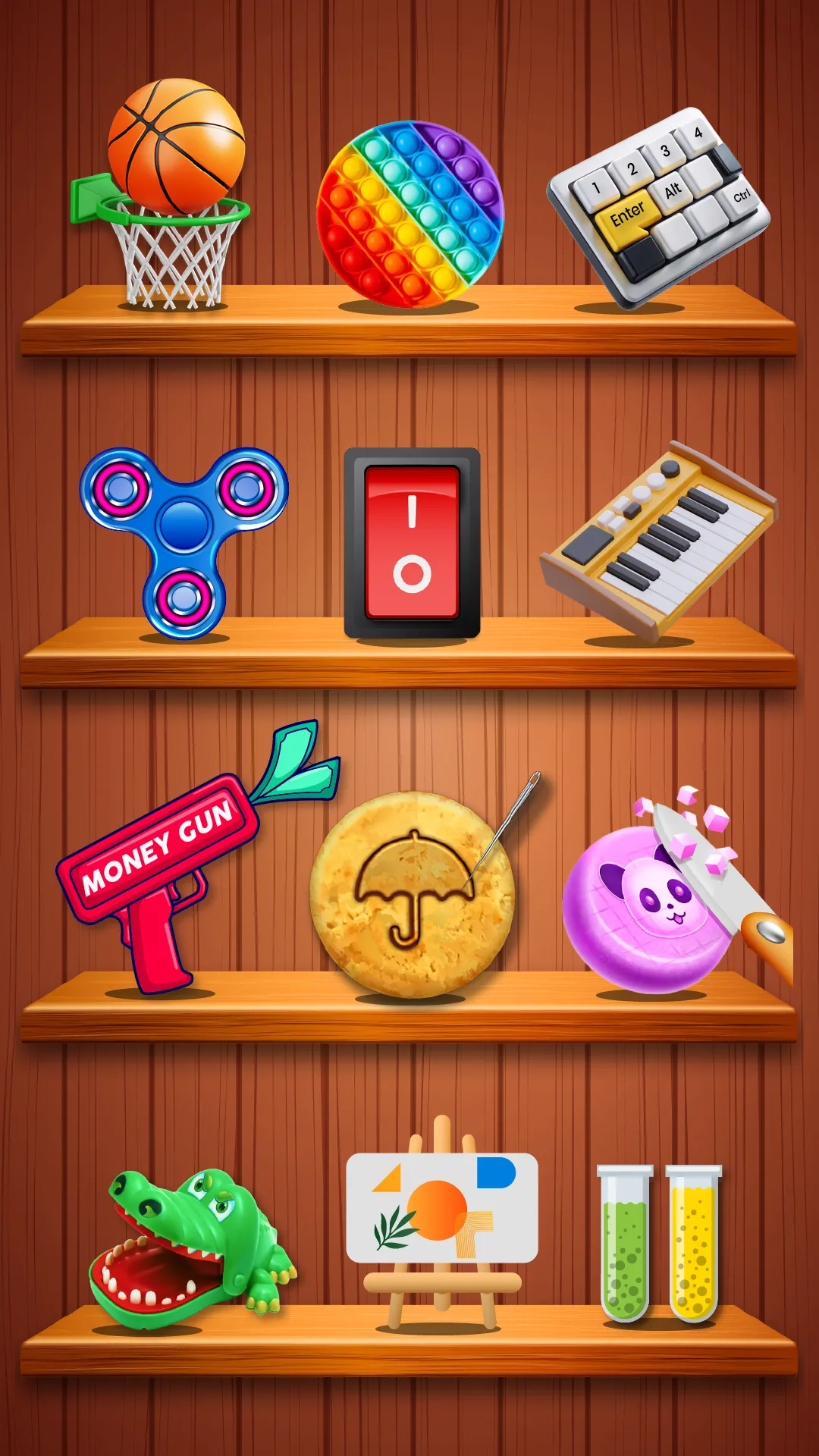 Antistress Puzzle Toys Game | Indus Appstore | Screenshot