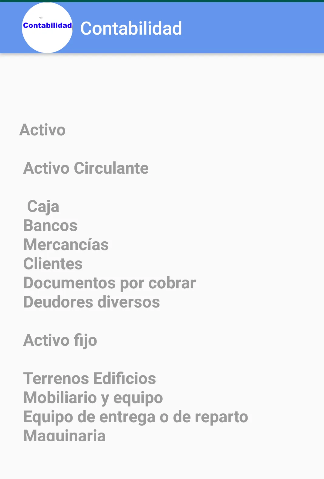 Contabilidad | Indus Appstore | Screenshot