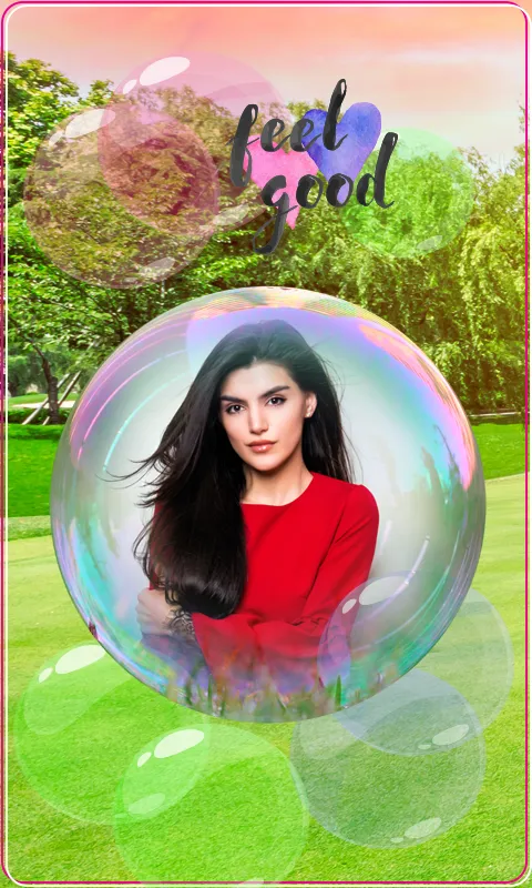 Bubble Photo Frames | Indus Appstore | Screenshot