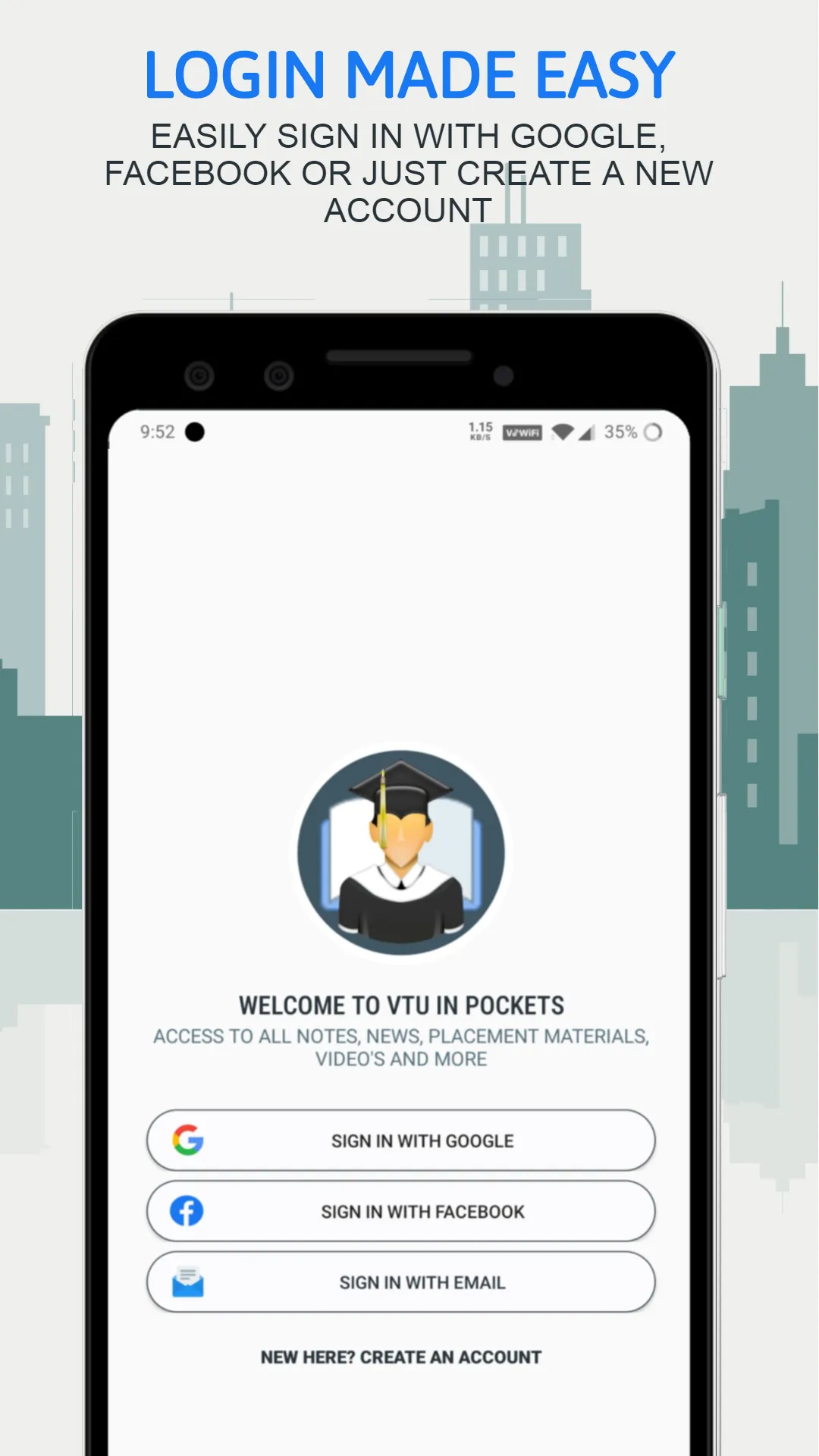 VTU in pockets - notes, news a | Indus Appstore | Screenshot