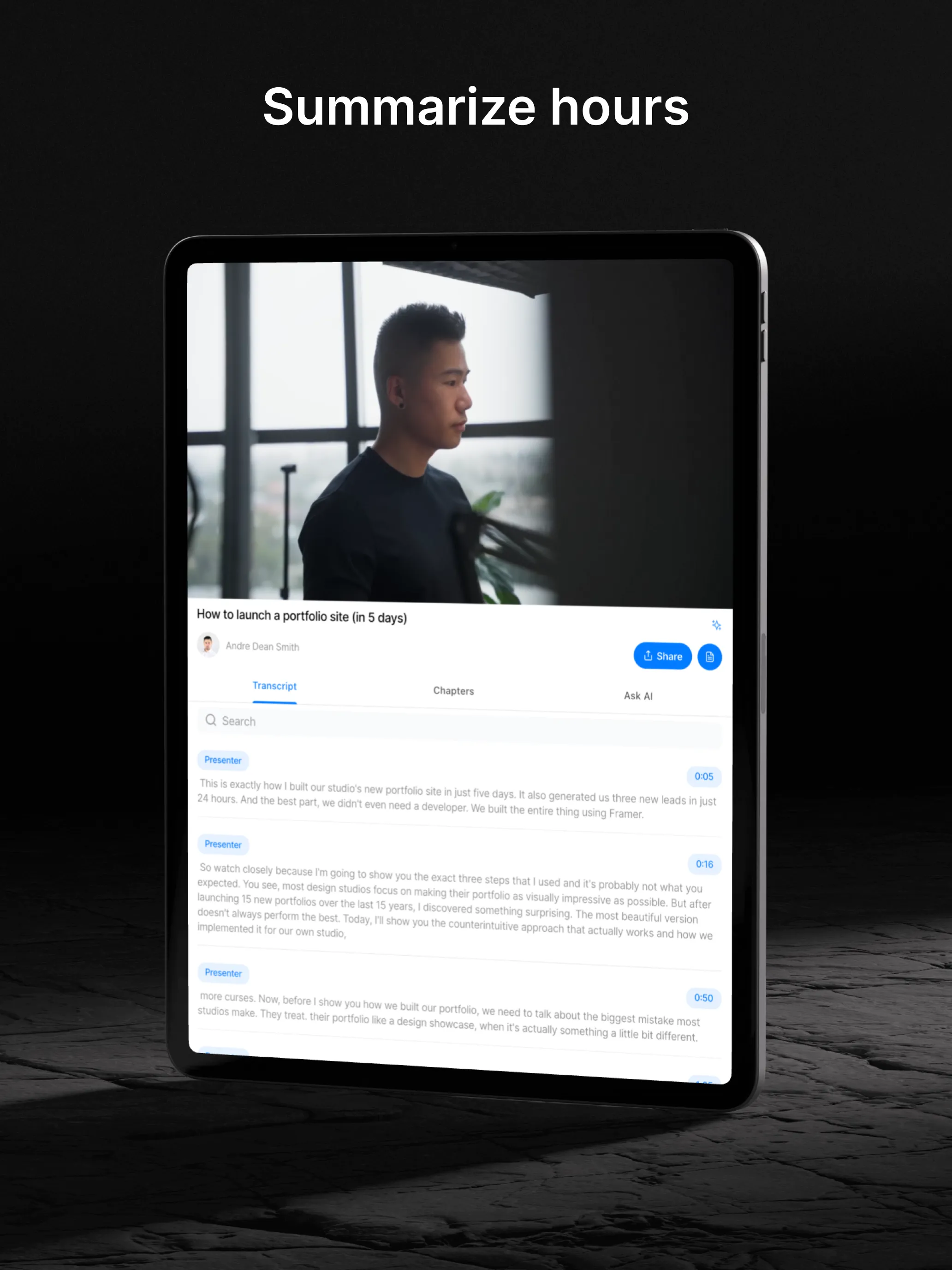 ScreenApp Meeting Minutes AI | Indus Appstore | Screenshot