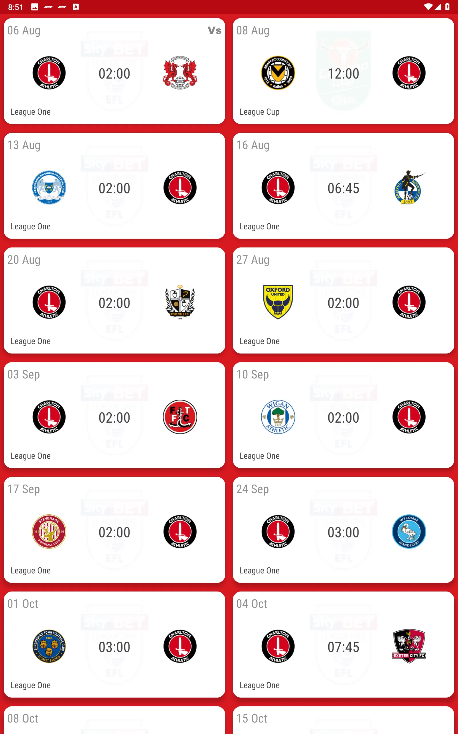 Charlton Athletic Fan App | Indus Appstore | Screenshot