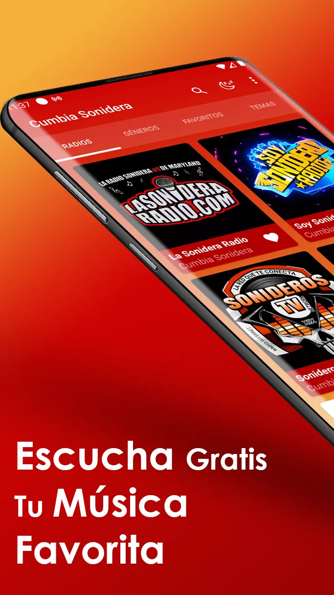 Cumbias Sonideras Música | Indus Appstore | Screenshot