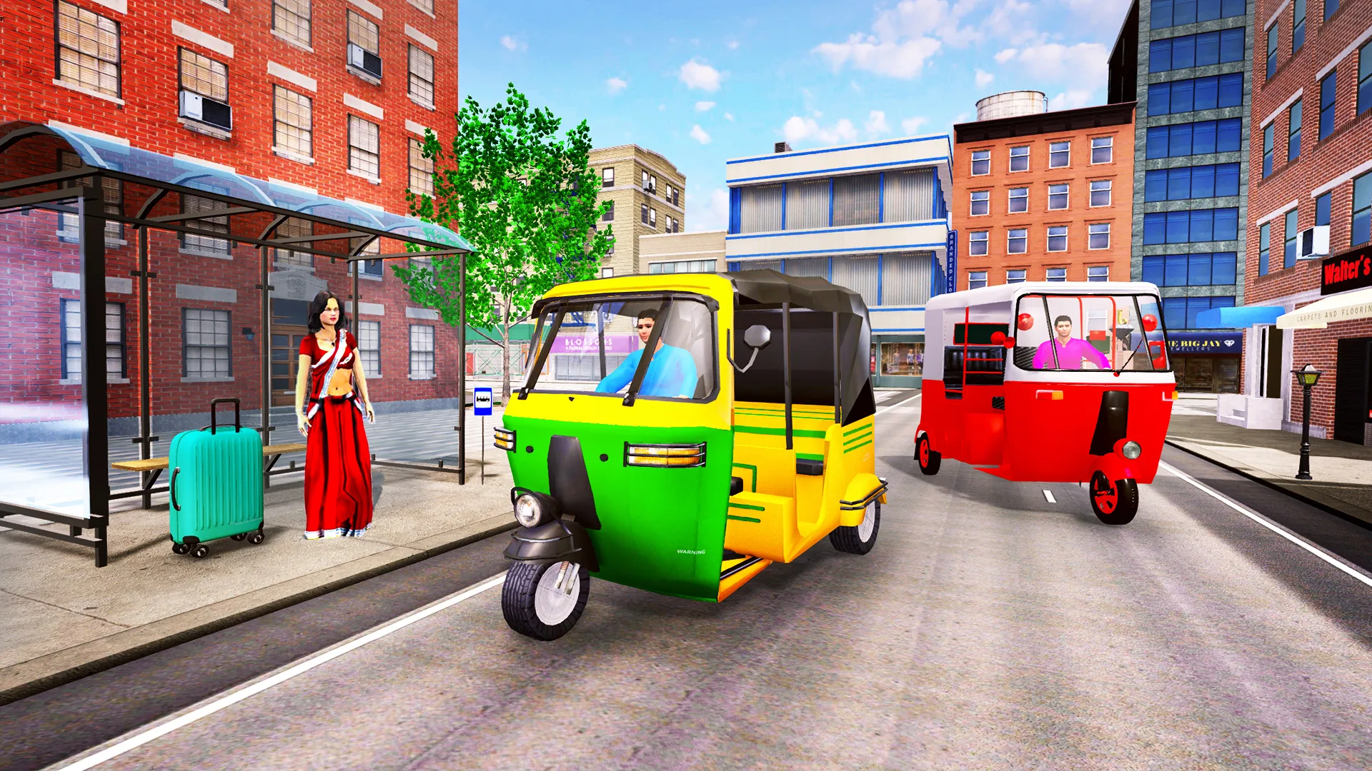 Tuk Tuk Auto Rickshaw Game | Indus Appstore | Screenshot