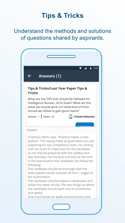 IB ACIO Exam Preparation 2023 | Indus Appstore | Screenshot