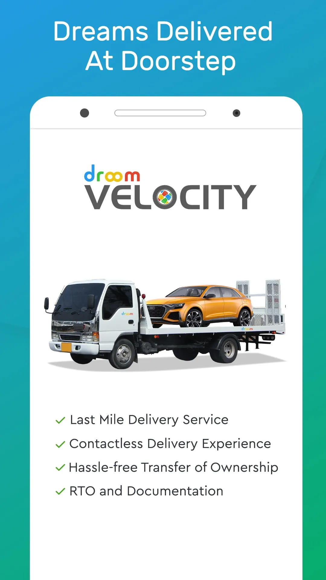 Droom: Buy Used Cars & Bikes | Indus Appstore | Screenshot