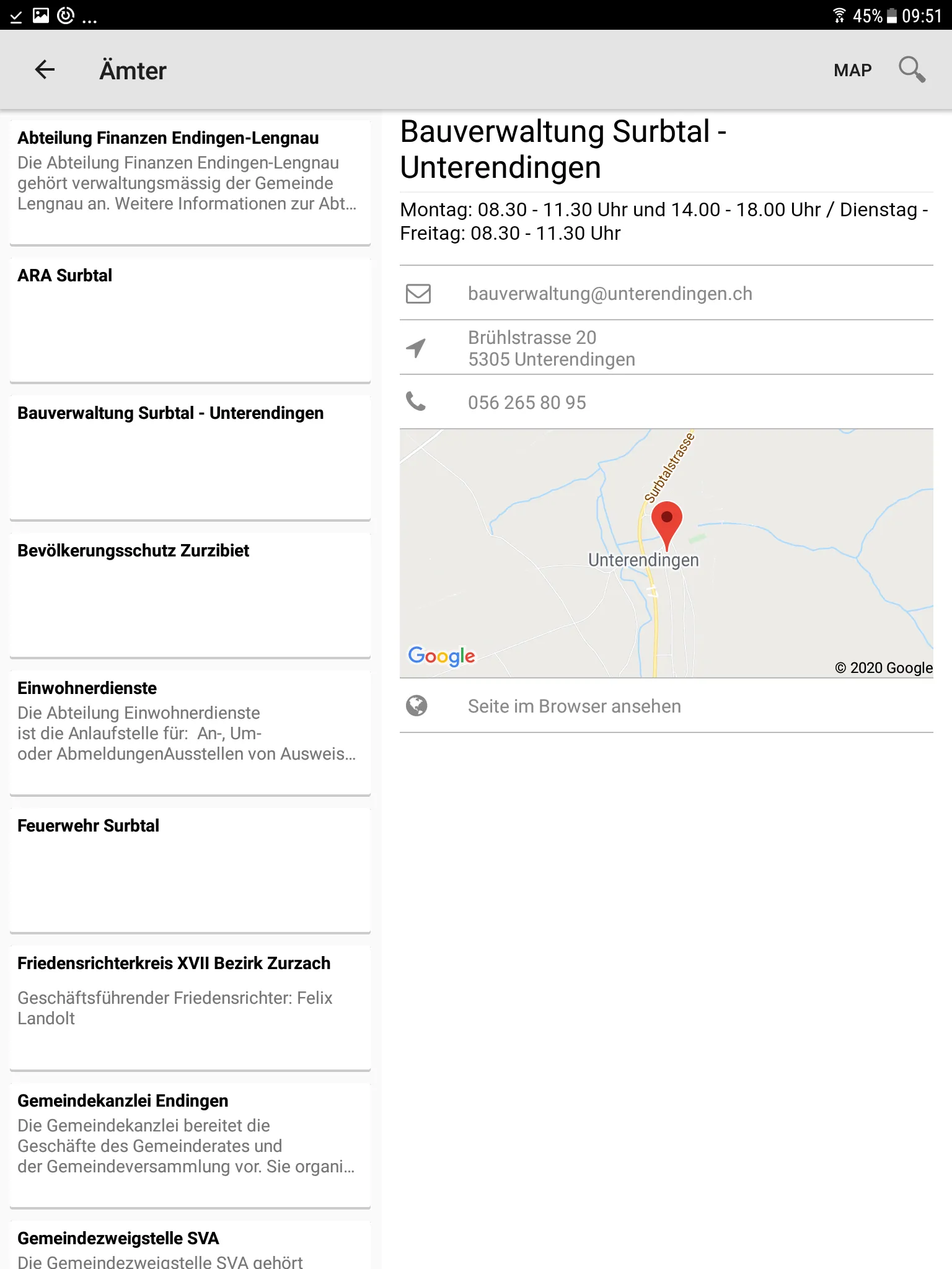 Endingen Gemeinde | Indus Appstore | Screenshot