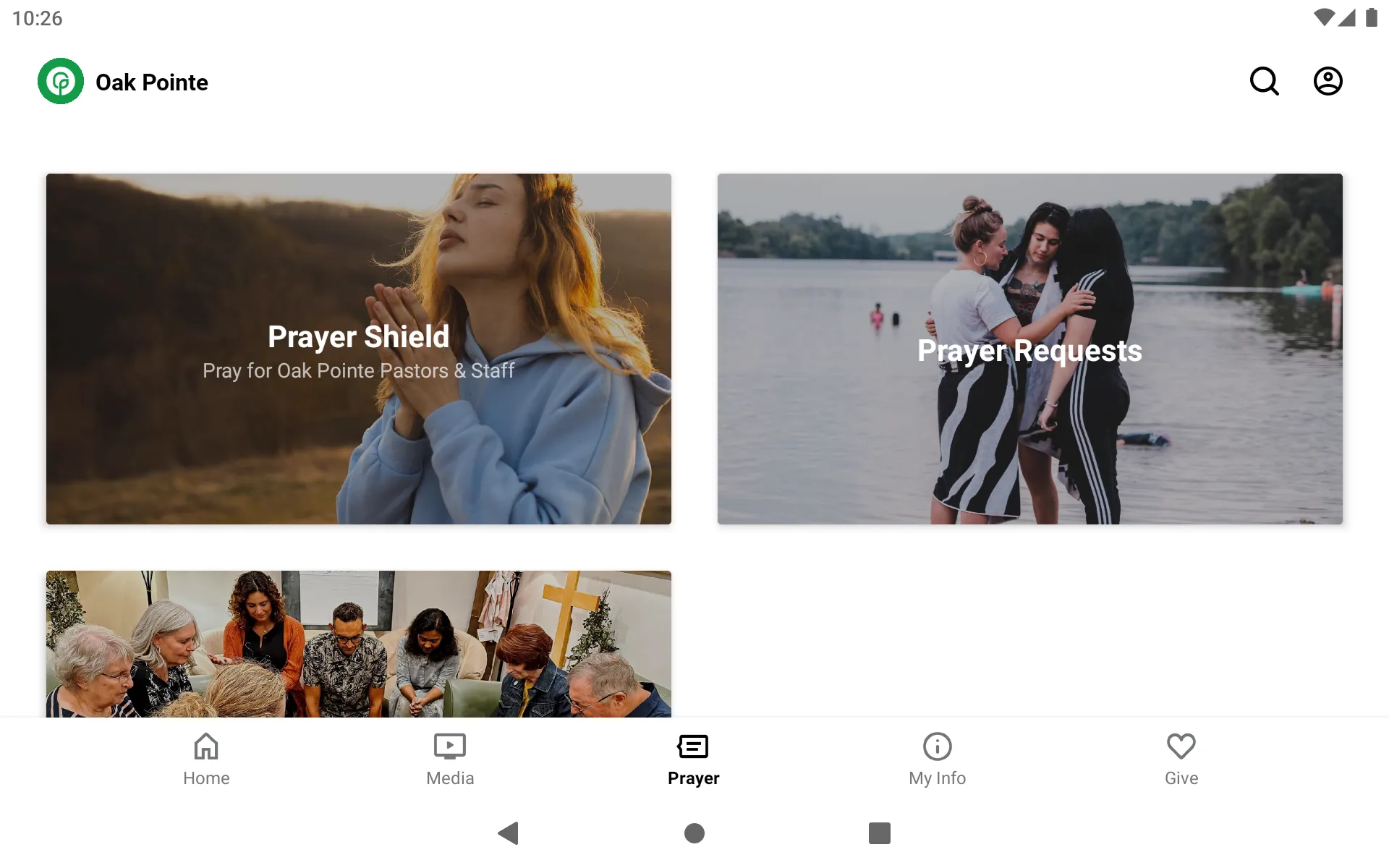 The Oak Pointe Church App | Indus Appstore | Screenshot