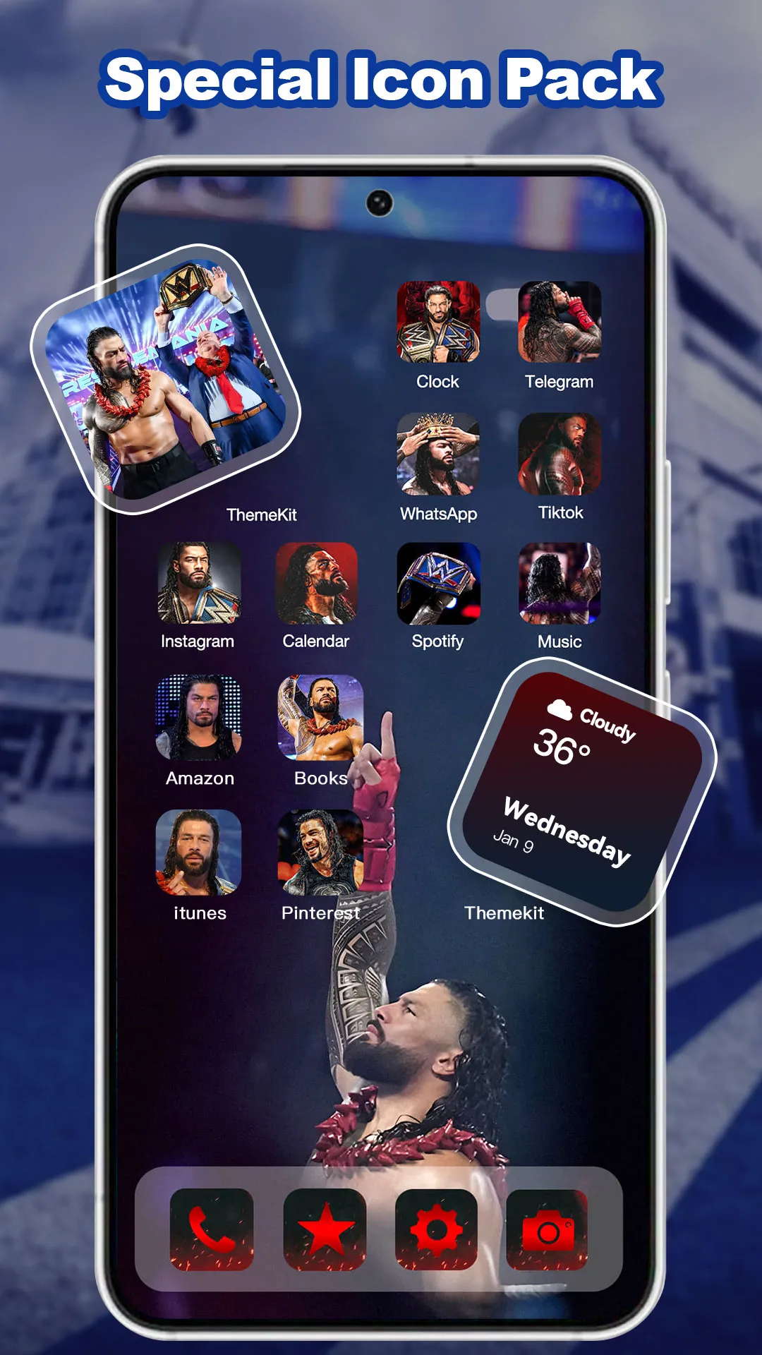 WidgetKit-OS18 Themes & Icons | Indus Appstore | Screenshot