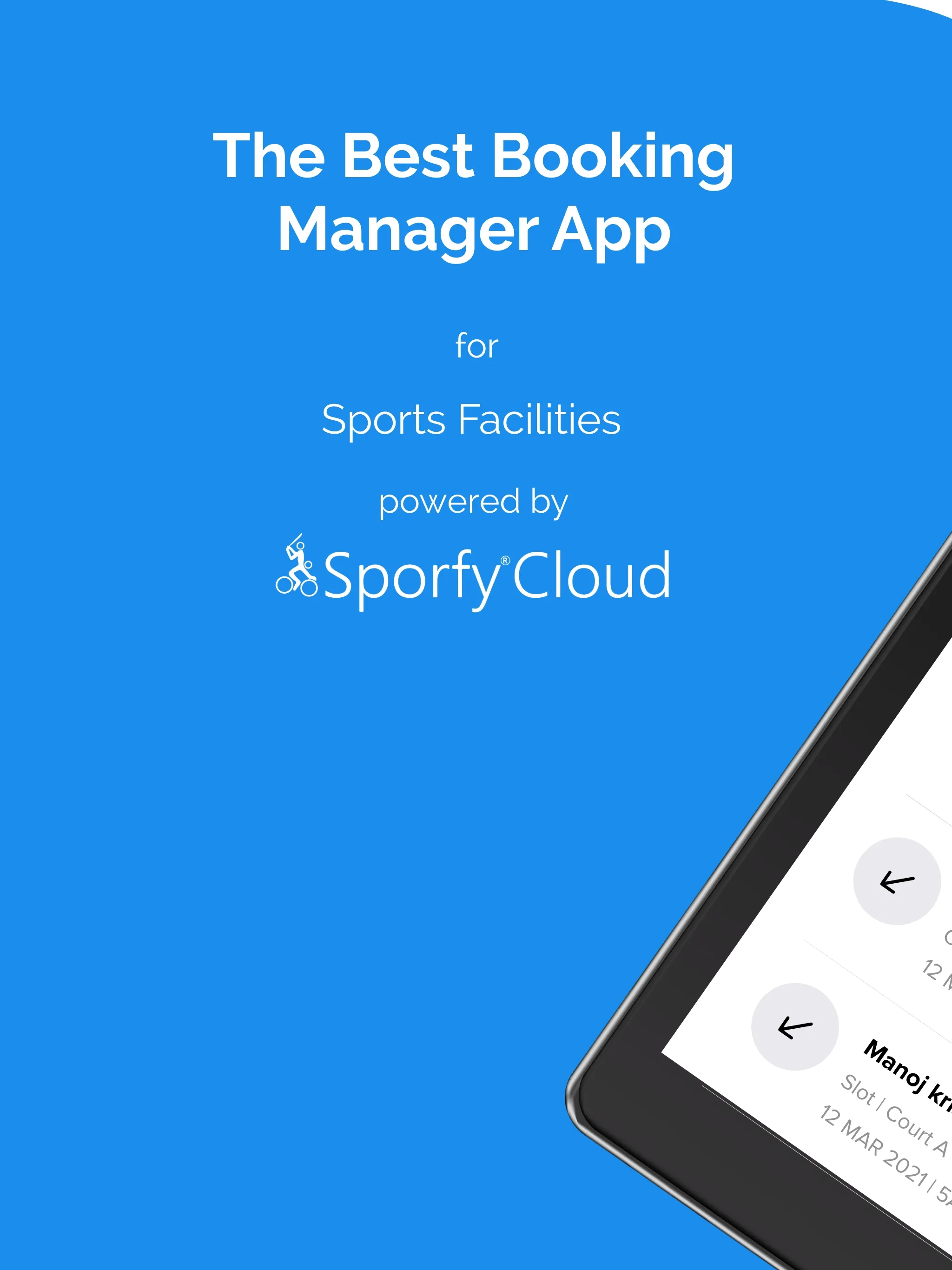 Sporfy Booking Manager | Indus Appstore | Screenshot