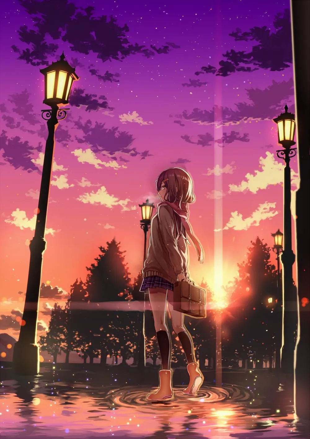 Anime Scenery Wallpaper | Indus Appstore | Screenshot