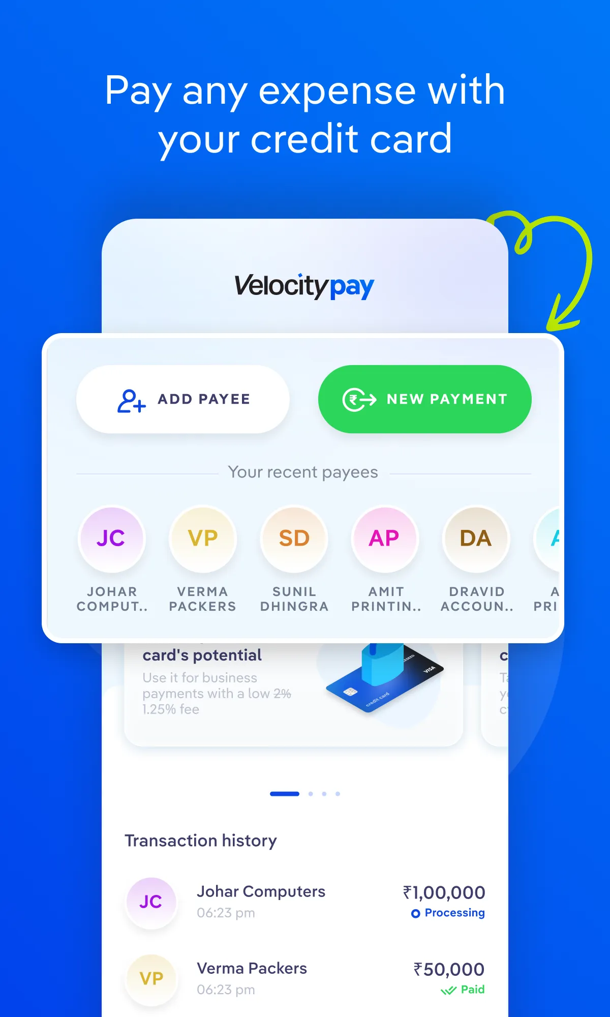 Velocity Pay Business Payments | Indus Appstore | Screenshot