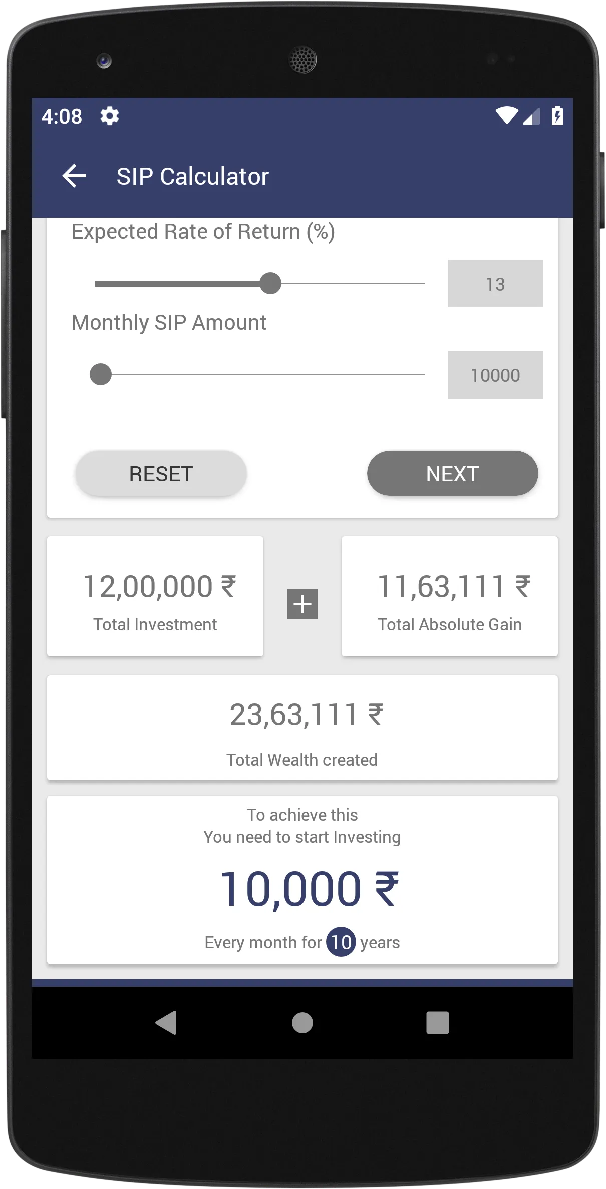 Wealth Achievers | Indus Appstore | Screenshot