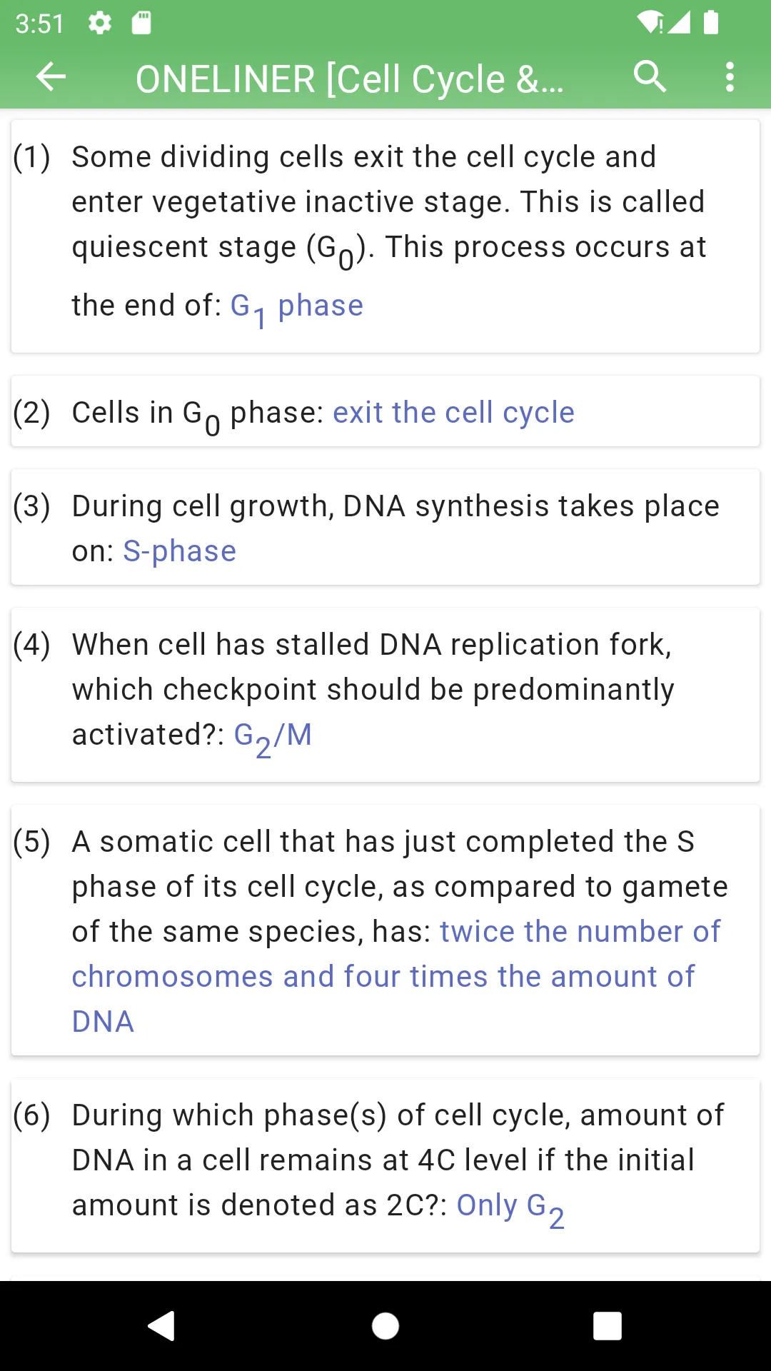 NEET Biology 2025 | Indus Appstore | Screenshot