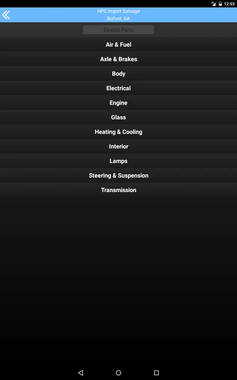 HPC Import Salvage - Buford GA | Indus Appstore | Screenshot