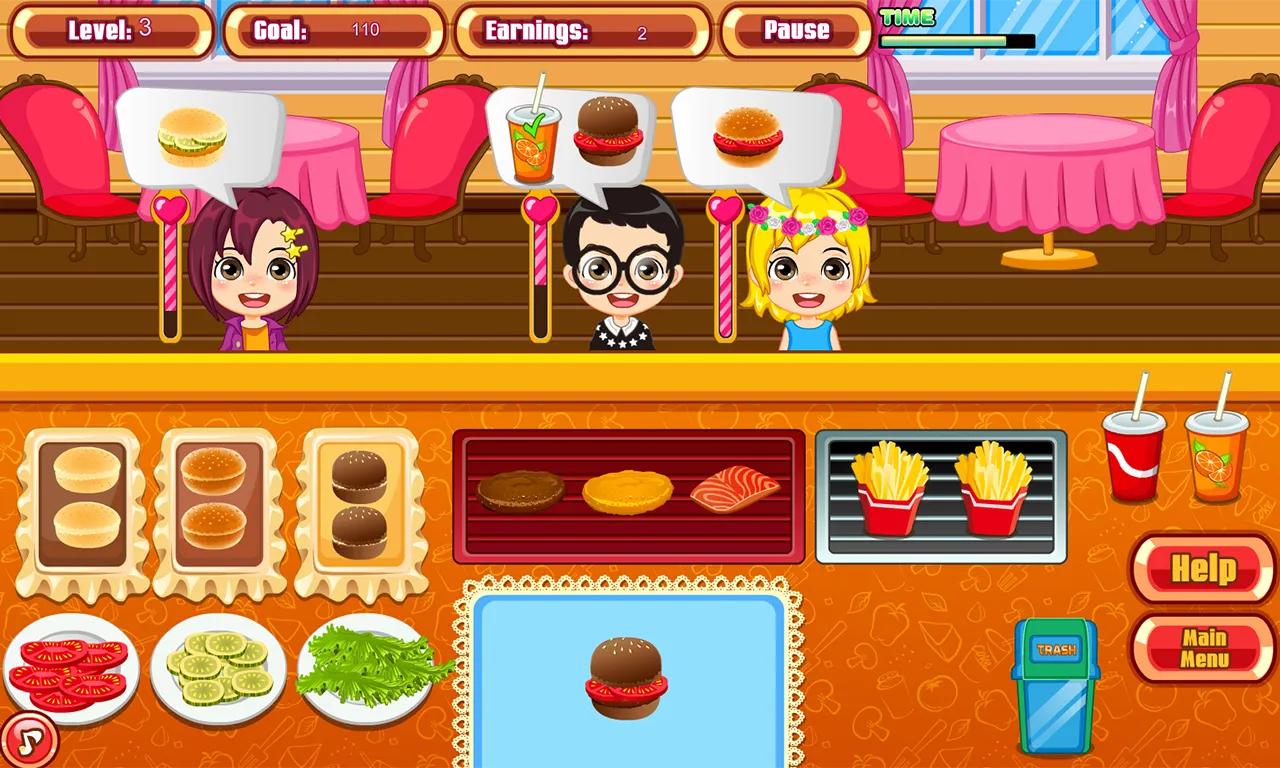 Burger Shop Maker | Indus Appstore | Screenshot