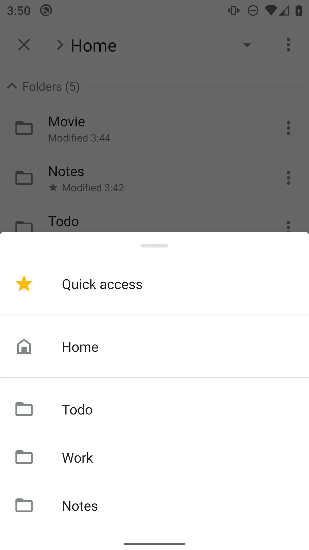 Notebook: Folders, Word Count | Indus Appstore | Screenshot