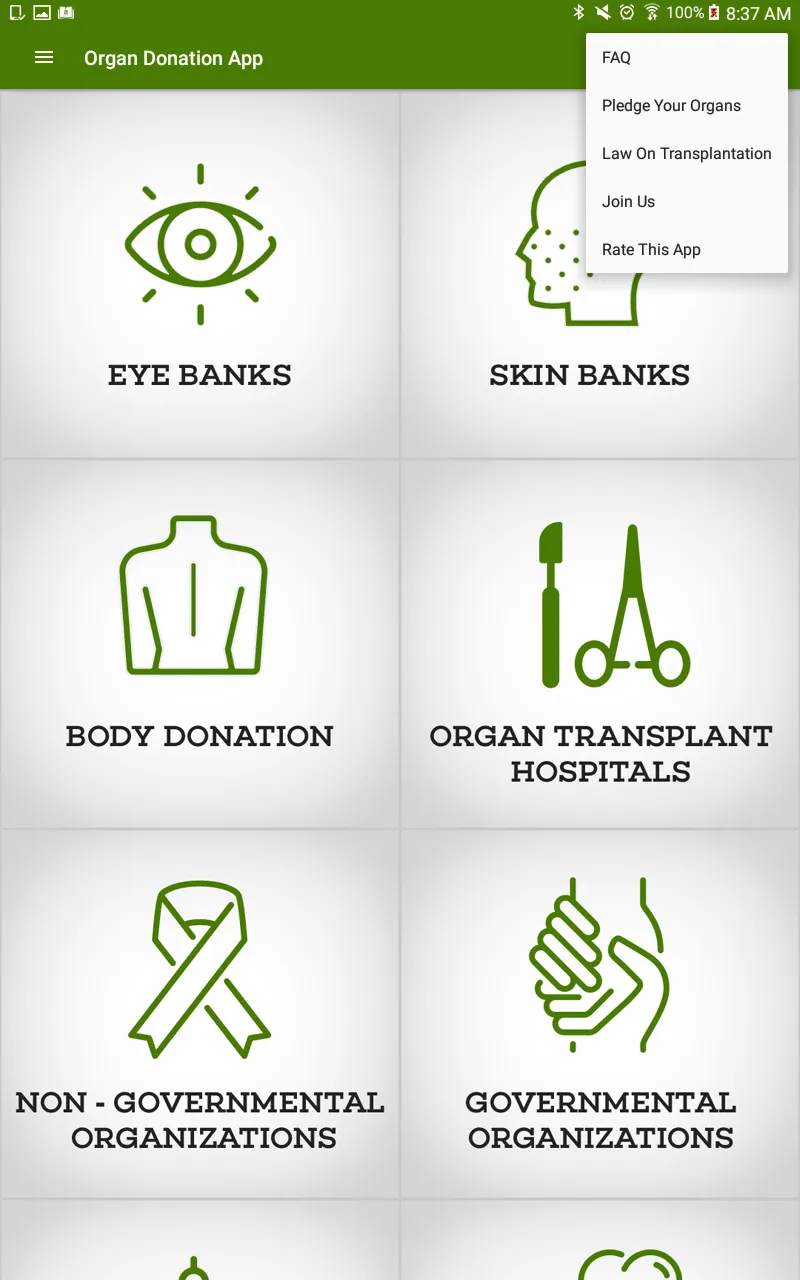 Organ Donation App | Indus Appstore | Screenshot