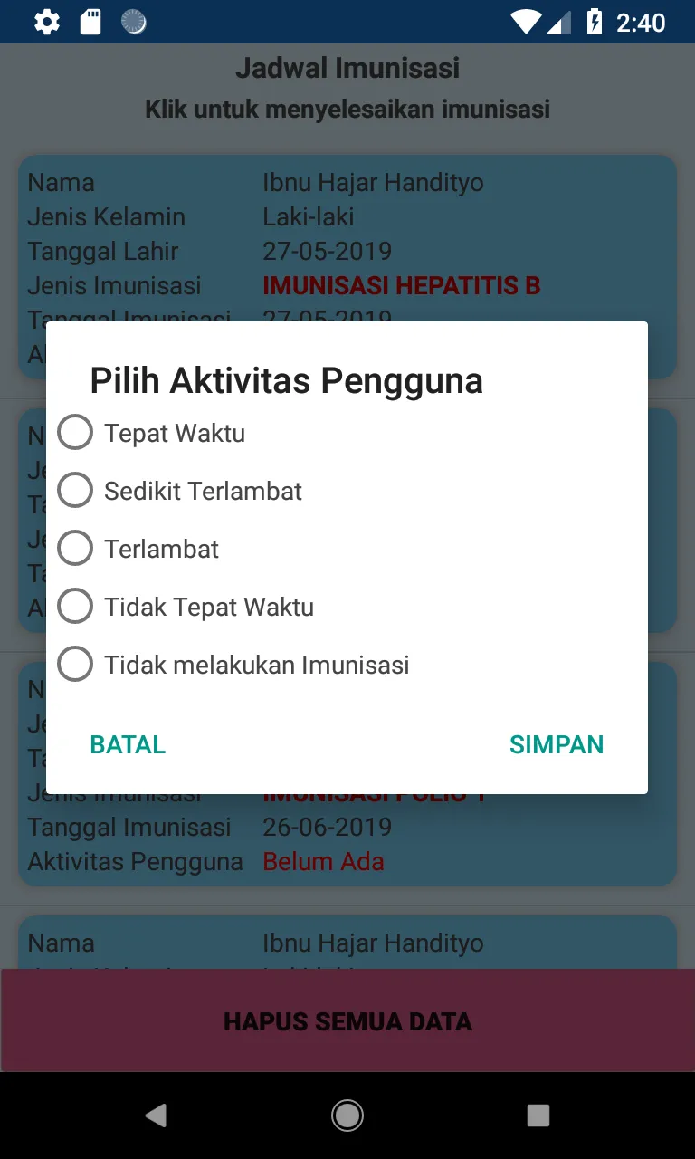 GO-IMM (Pengingat Imunisasi Da | Indus Appstore | Screenshot