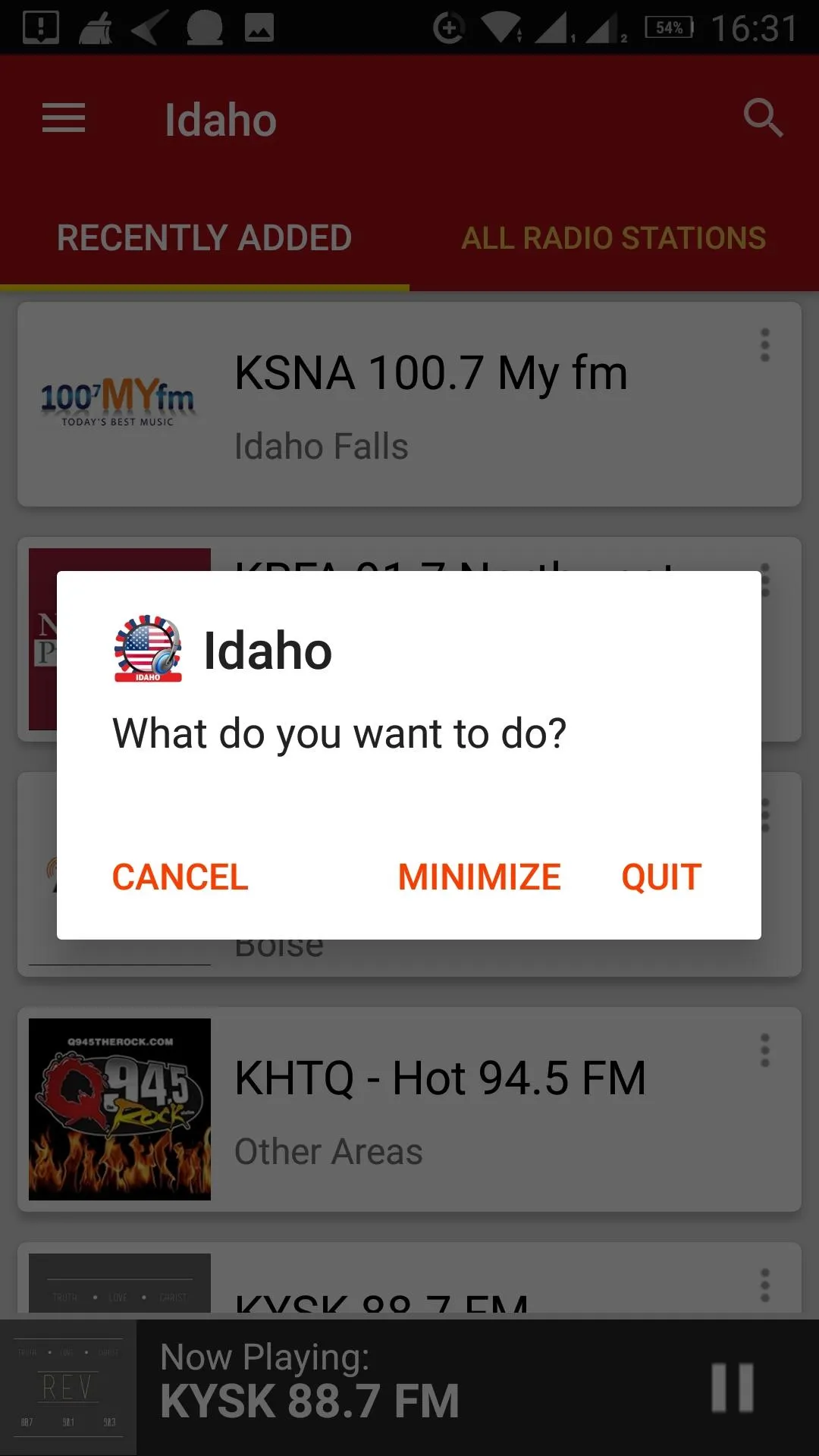 Idaho Radio Stations - USA | Indus Appstore | Screenshot