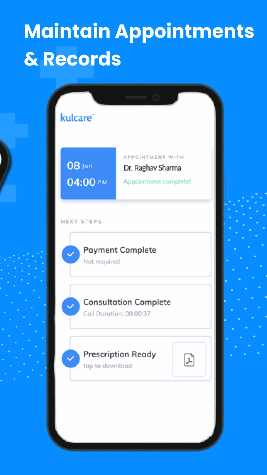 kulcare for Doctors | Indus Appstore | Screenshot