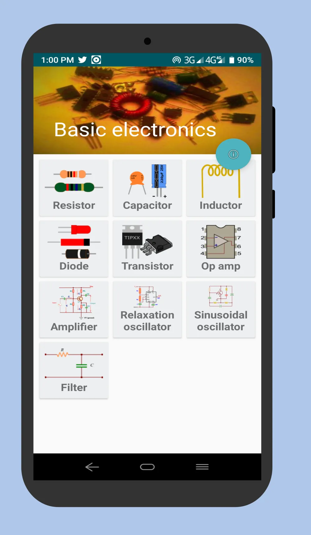 Basic Electronics: Study guide | Indus Appstore | Screenshot