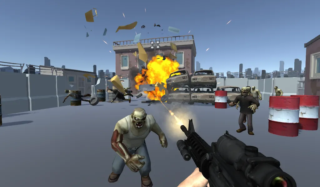 Zombie Shooting 3D Offline fps | Indus Appstore | Screenshot