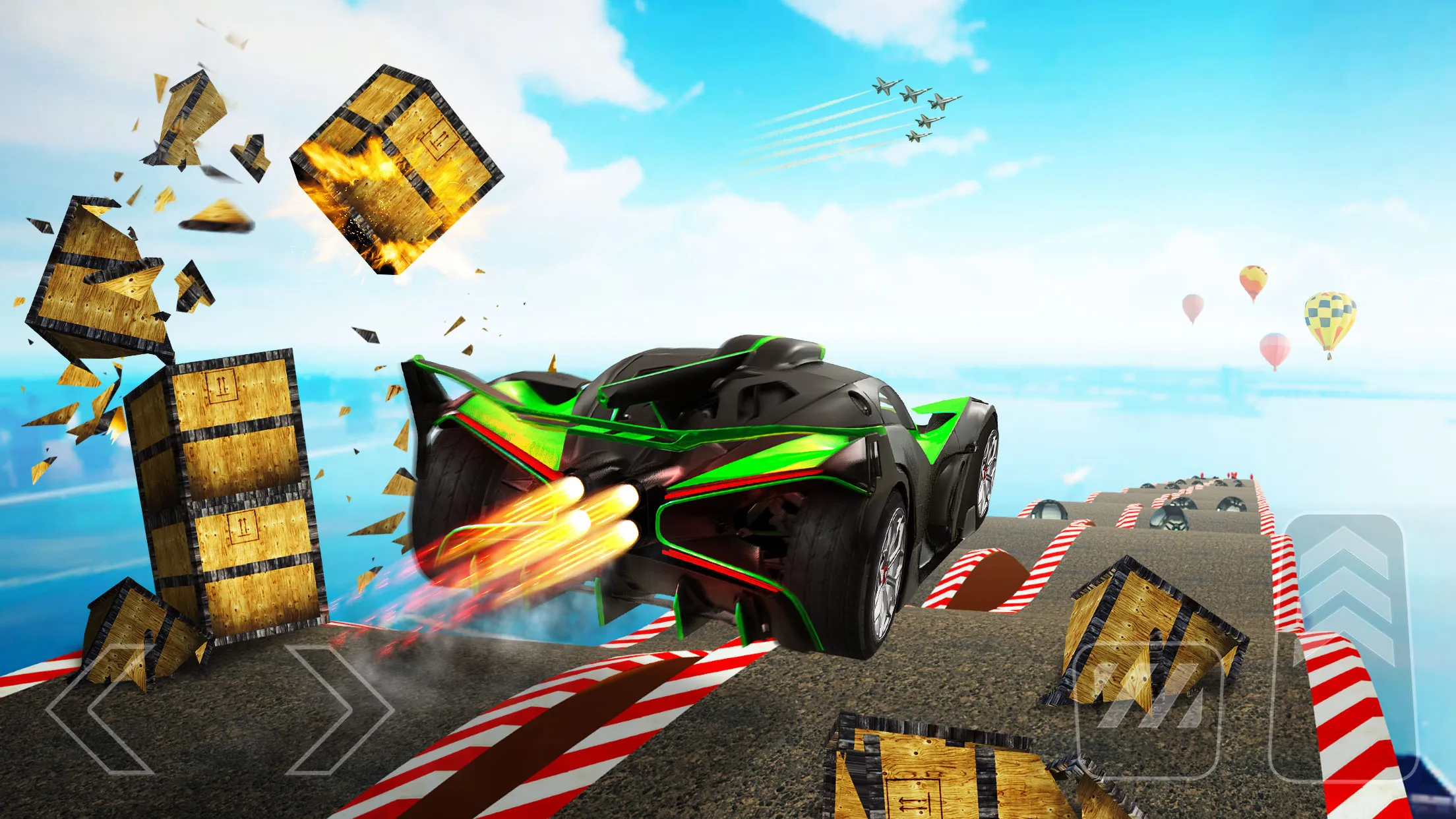 Hyper Cars Ramp Crash | Indus Appstore | Screenshot