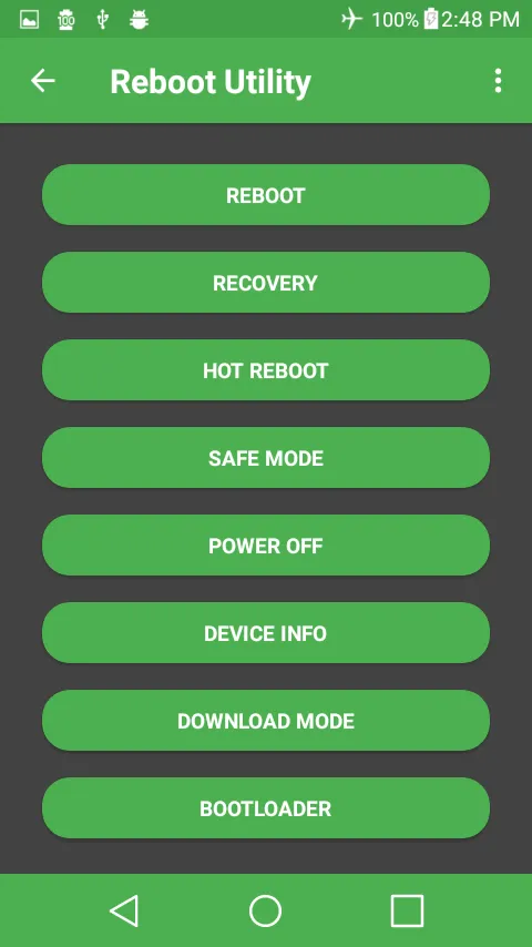 Reboot Utility | Indus Appstore | Screenshot