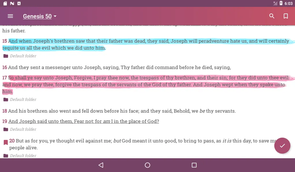 King James Bible KJV app | Indus Appstore | Screenshot