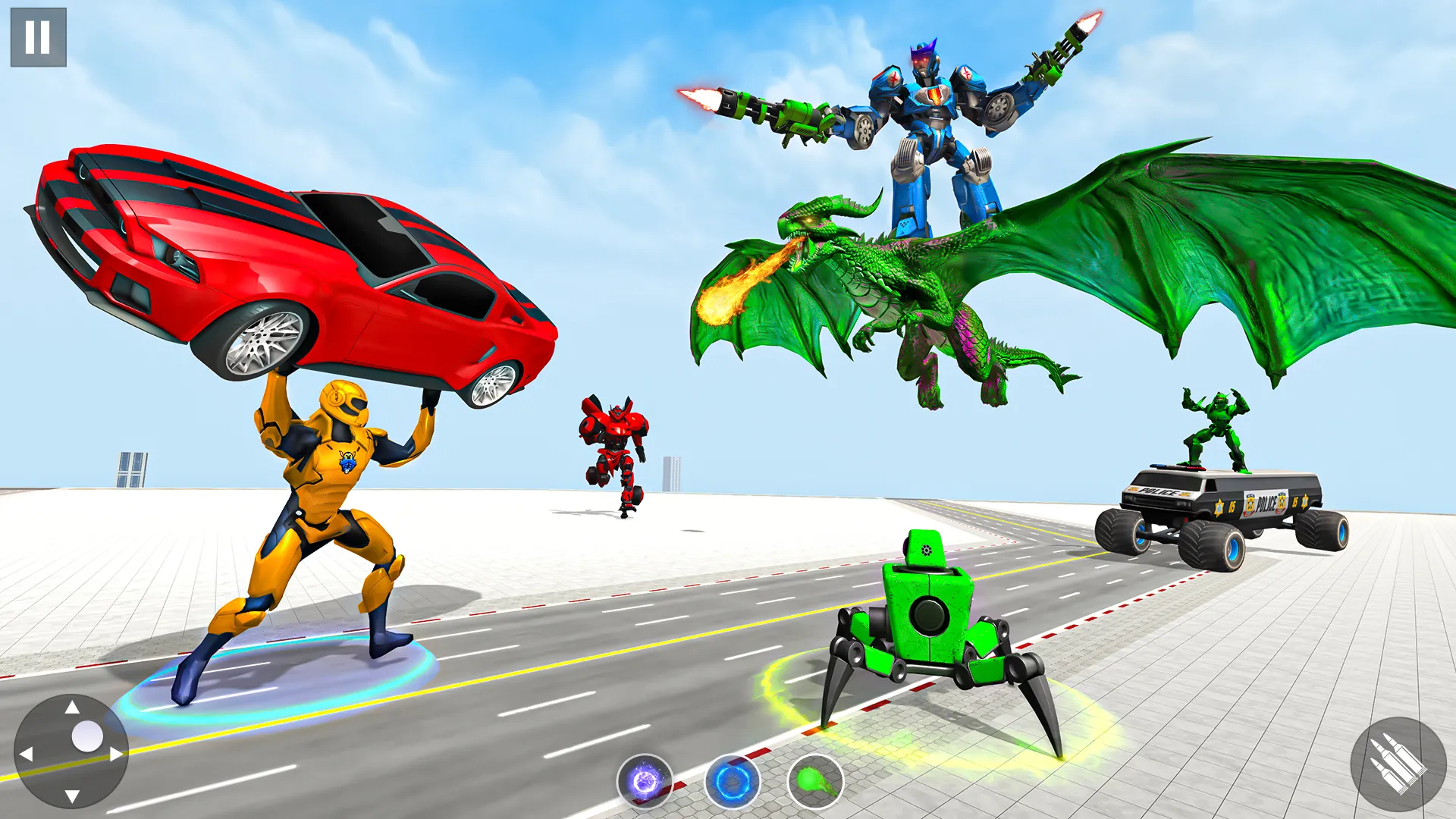 Limo Robot Car Game:Robot Game | Indus Appstore | Screenshot