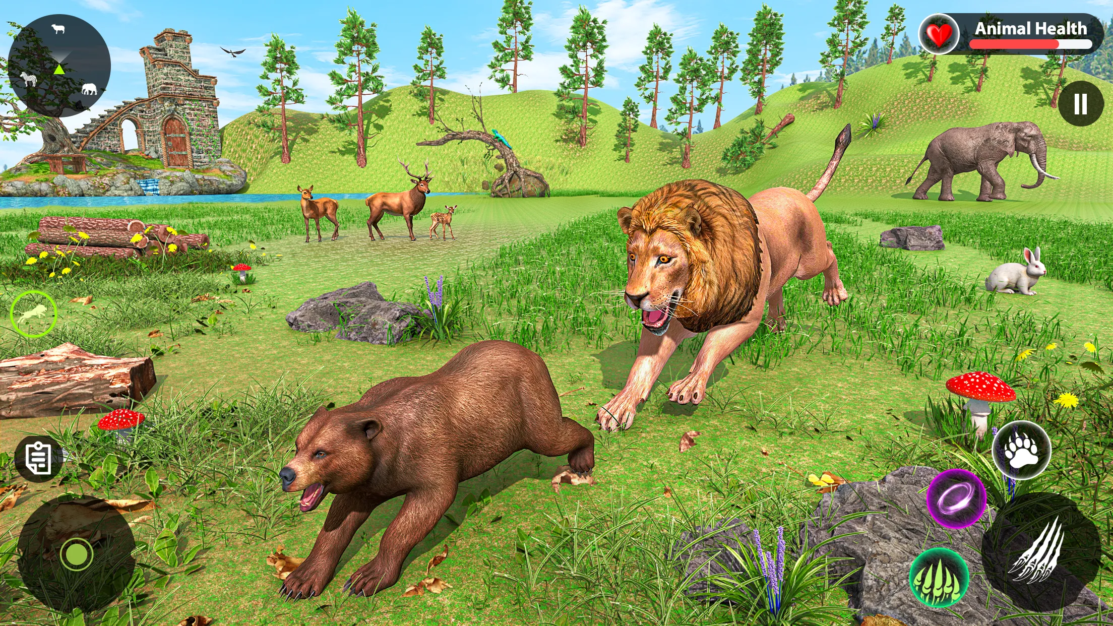 The Lion Simulator Lion Games | Indus Appstore | Screenshot