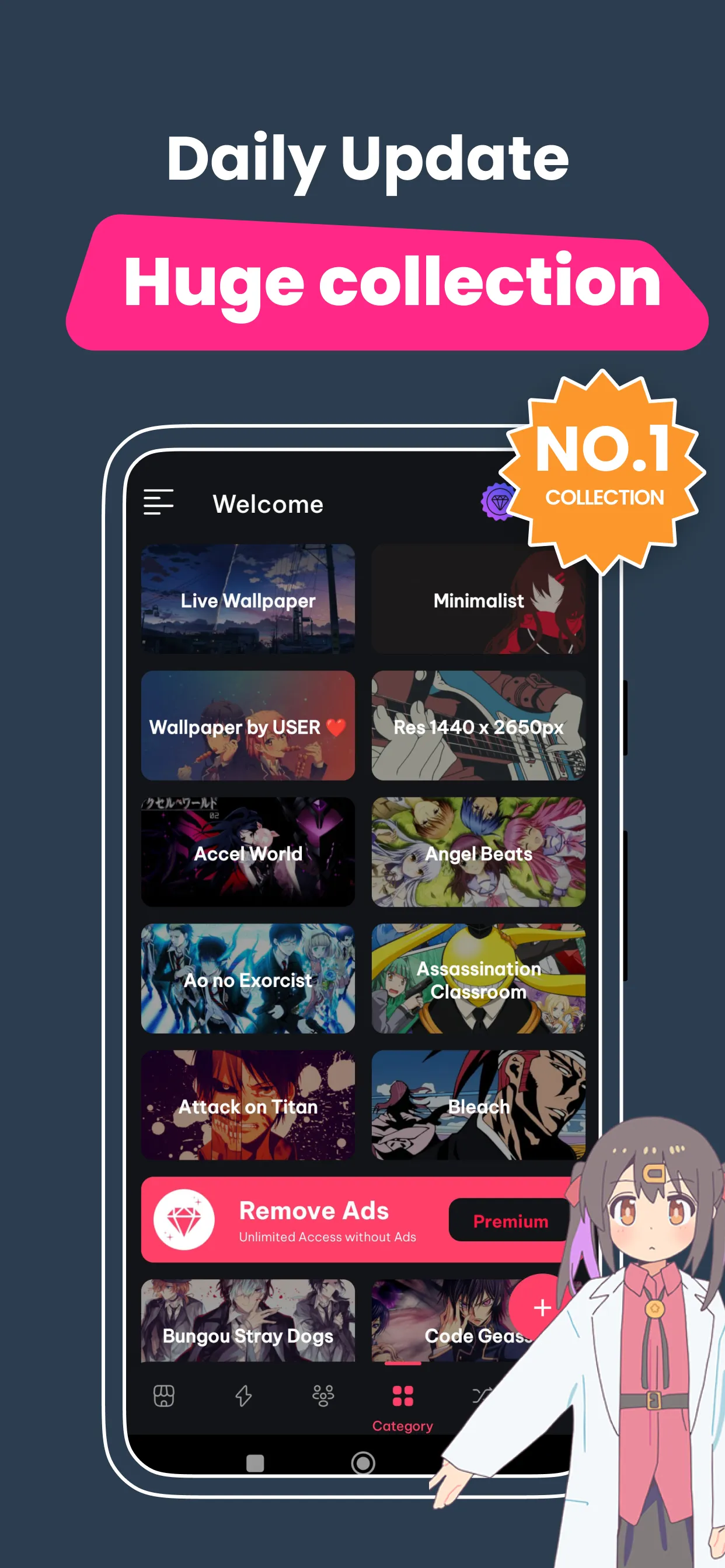 +9000000 Anime Live Wallpapers | Indus Appstore | Screenshot