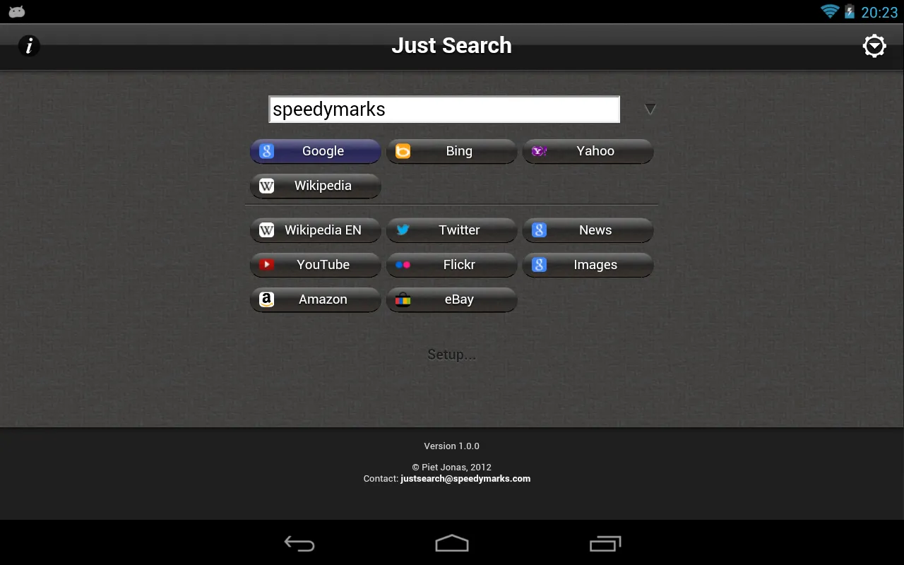 Just Search - Lite | Indus Appstore | Screenshot